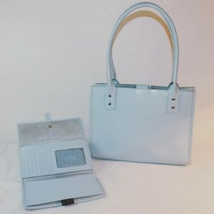 Early 2000's baby blue purse